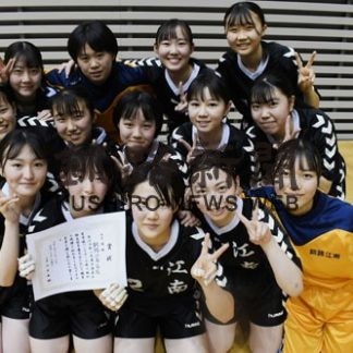 ハンドボール高校新人戦 、釧湖陵男子と釧江南女子Ｖ_1(2020-12-07)