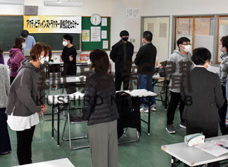 アクティビティインストラクター目指し　くしろせんもん学校でセミナー(2020-12-17)