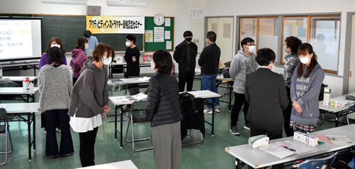 アクティビティインストラクター目指し くしろせんもん学校でセミナー(2020-12-17)