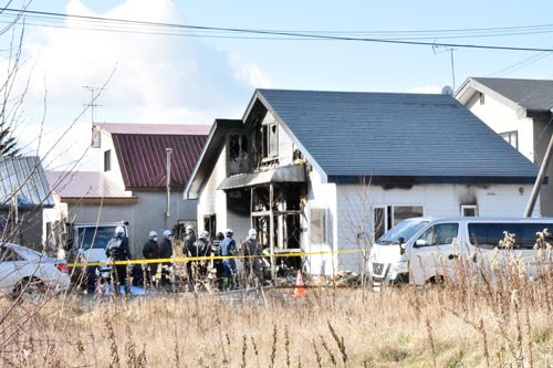 中標津兄弟死亡火災、突然の訃報に町内悲しみ(2020-12-02)