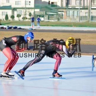 高校生、釧路でスケート強化合宿(2020-12-02)