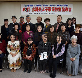 生徒３６人、歌で交流(2020-12-03)