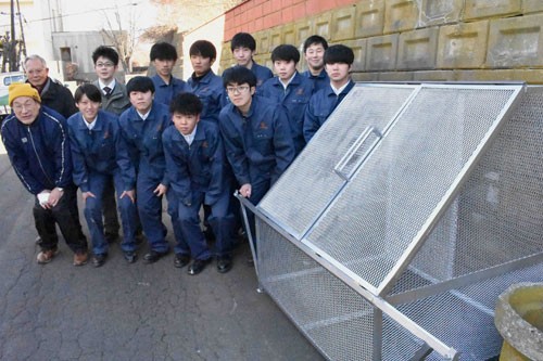 ごみステーション寄贈(2020-12-23)