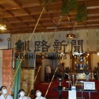 神社 初詣準備大詰め_1(2020-12-30)