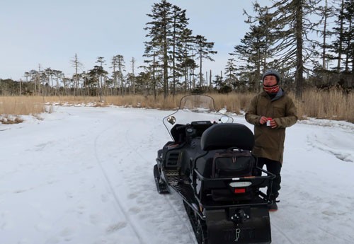 2月1日からスノーモービルツアー開始(2021-01-31)