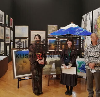 おたのしけギャラリー札幌で好評、釧路３作家の作品出展(2021-01-30)