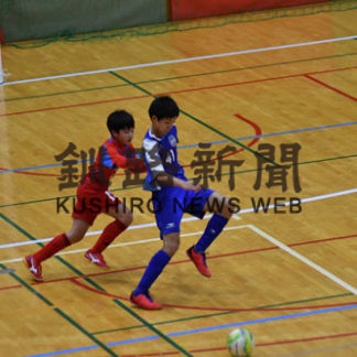コンサ釧路Ｂが頂点　フットサルＵ13交流大会(2021-01-11)