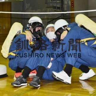 救難技術 迅速、正確に　ビデオ審査で成果競う　根室海保(2021-01-09)