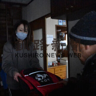 防災バッグを全世帯に配布(2021-01-20)