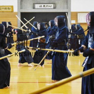 全釧路剣道連盟、鏡開きで無病息災祈願(2021-01-12)