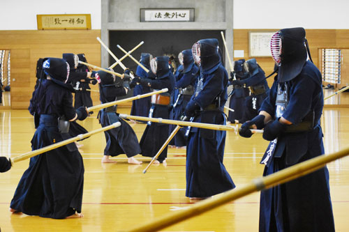 全釧路剣道連盟、鏡開きで無病息災祈願(2021-01-12)