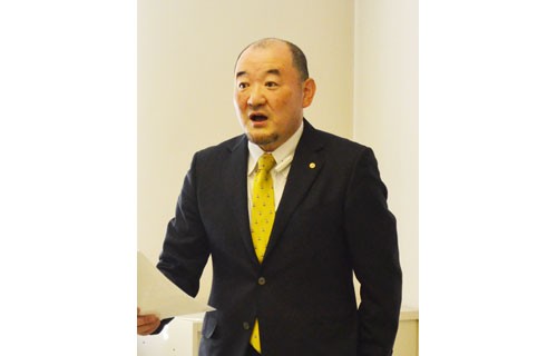 商工会議所で仕事始め式(2021-01-07)