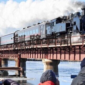 ＳＬ冬の湿原号、２３日の運行へ試運転(2021-01-21)