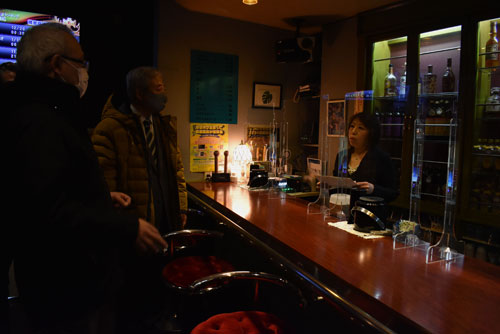 コロナ感染防止徹底を 飲食店巡り啓発(2021-01-30)