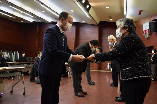 福祉団体などにたすけあい募金(2021-01-30)