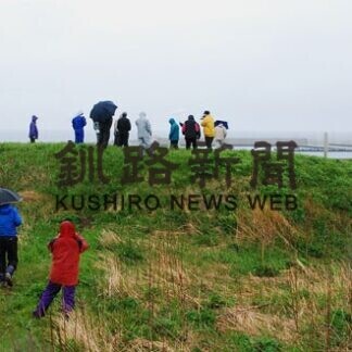 チャシ跡群の来訪者半減(2021-01-21)