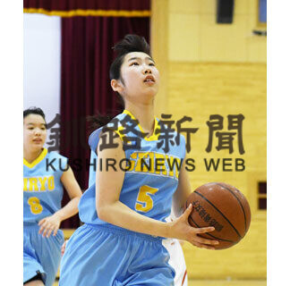 釧新杯Ｕ１５バスケ、男女４強決まる_1(2021-02-01)