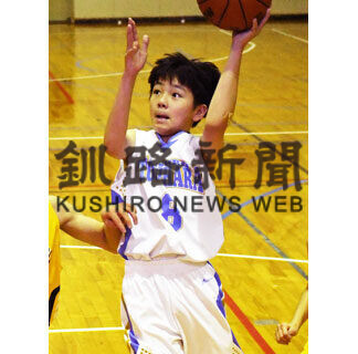 釧新杯Ｕ１５バスケ、男女４強決まる(2021-02-01)