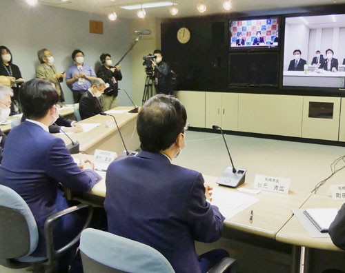 道と札幌市、自民党道連に緊急要望(2021-01-28)