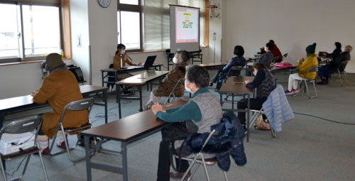 認知症テストに計109人、ファイブコグ検査今年度最終回(2021-01-16)