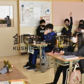 子供たち元気に登校(2021-01-07)