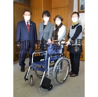 商工会女性部が車椅子寄贈　リングプル回収事業で(2021-01-27)