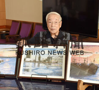 ９７歳水島さん、クレヨン画や川柳に生きがい(2021-02-01)