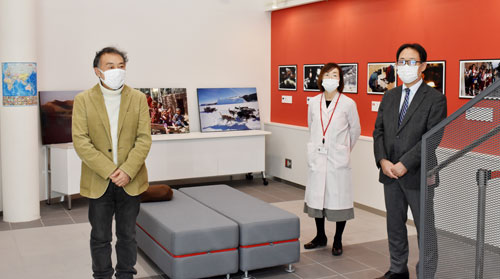 ジャーナリストの長倉さんが写真展(2021-01-11)