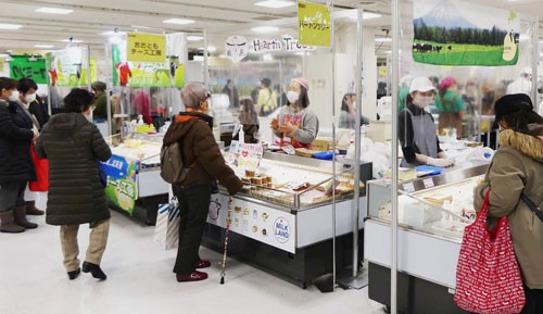 道産乳製品一堂に 札幌でチーズフェア(2021-01-23)