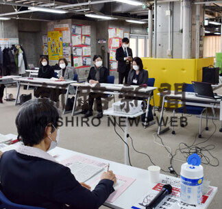 女性団体連絡協、蝦名市長と子育てなどで意見交換(2021-02-06)