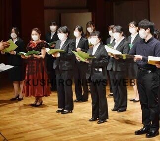 教育大生が音楽研修の成果披露(2021-02-22)