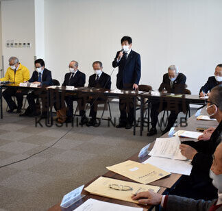 １年ぶりの地区連町会長懇談会(2021-02-16)