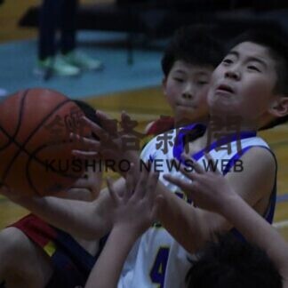 昭和２年ぶり王座　バスケ会長杯新人大会(2021-02-23)