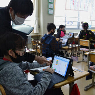 タブレット本格導入進む(2021-02-03)