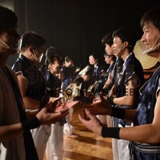 太鼓演奏３年生引退に花　中標津農高涙と笑顔の公演会_2(2021-02-02)