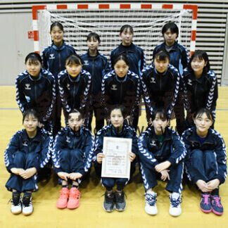 釧江南女子、全道ハンドボール準優勝(2021-02-06)