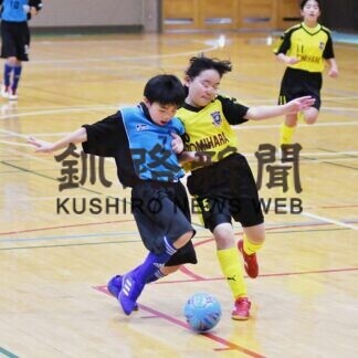 フットサルＵ１１　コンサや富原、４チーム交流(2021-02-16)