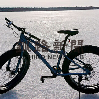 自転車で氷上走行、冬の野鳥観察で可能性探る_1(2021-02-05)