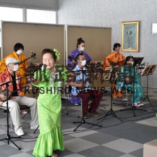 南国情緒たっぷり　阿寒で沖縄三線コンサート(2021-02-02)