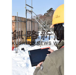 囲いわなシカ捕獲に効果　根室振興局が公開_1(2021-02-03)