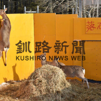 囲いわなシカ捕獲に効果　根室振興局が公開(2021-02-03)