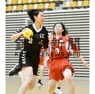 全道高校ハンドボール　釧江南女子４強(2021-02-05)