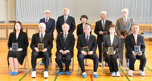 標津町スポーツ協会、60周年記念功労者表彰(2021-03-30)