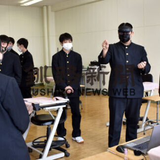 最新ＩＴ機器を体験　釧路工業高で特別授業(2021-03-19)