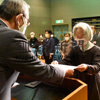 中標津しらかば学園で修了式(2021-03-31)