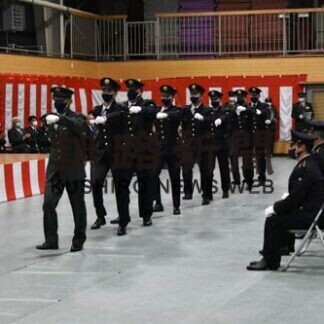 ２２人入隊式 国防への決意新た(2021-04-18)