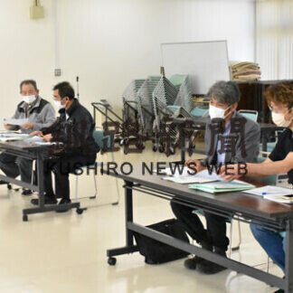 川口、山口両陣営が出席　標津町長選で事務説明会(2021-04-21)