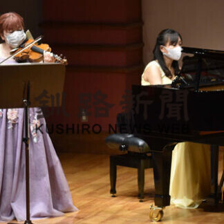 バイオリンで「春」の調べ　小池さん古里公演(2021-04-04)