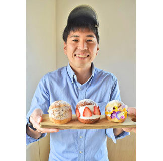 ローマ伝統菓子 味わって　「マリトッツォ」３種ＰＲ　鶴居・ハートンツリー(2021-04-23)