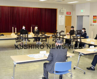 １０代若者と町長ら、まちづくり意見交換(2021-04-02)